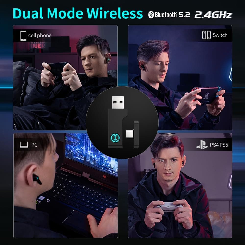 هدفون بلوتوثی ادیفایر مدل EDIFIER GT4S — تصویر ۲