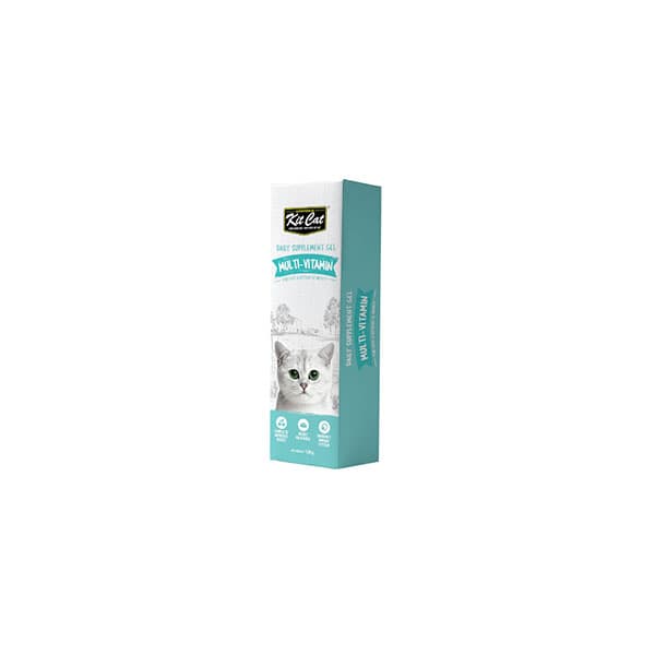 ژل مولتی ویتامین گربه کیت کت Kit Cat وزن 120 گرم