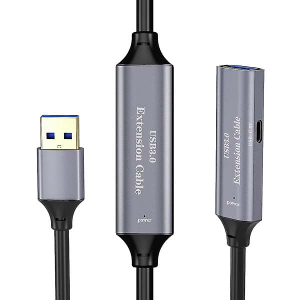 کابل افزایش طول USB کی نت اکتیو مدل K-NET K-CUE30100 طول 10 متر — تصویر ۲