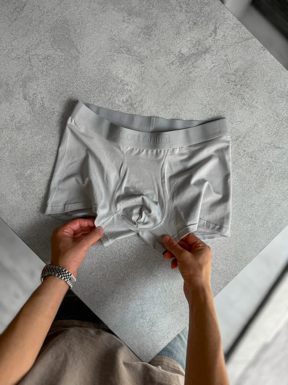 شورت مردانه پادار Cotton In برند Yashen کد 735 — تصویر ۶