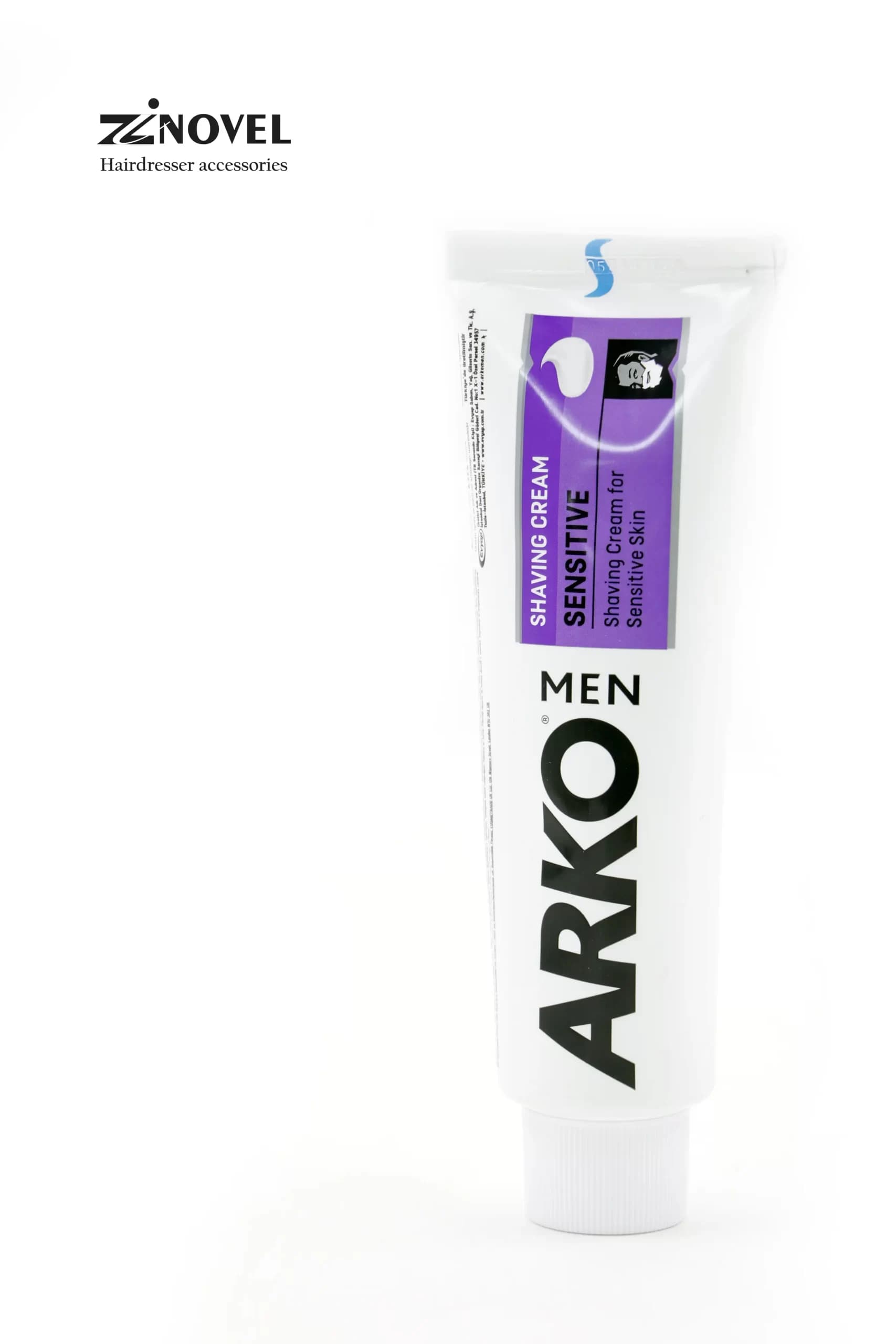 خمير ریش بنفش مدل ARKO men|sensitive — تصویر ۳