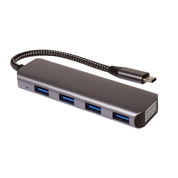 هاب 4 پورت Type C کی نت مدل K-NET K-HUCMHC320 — تصویر ۳