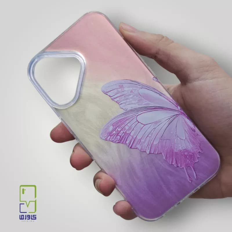 قاب گوشی آیفون 16 فانتزی | براش 03 دخترانه iphone 16