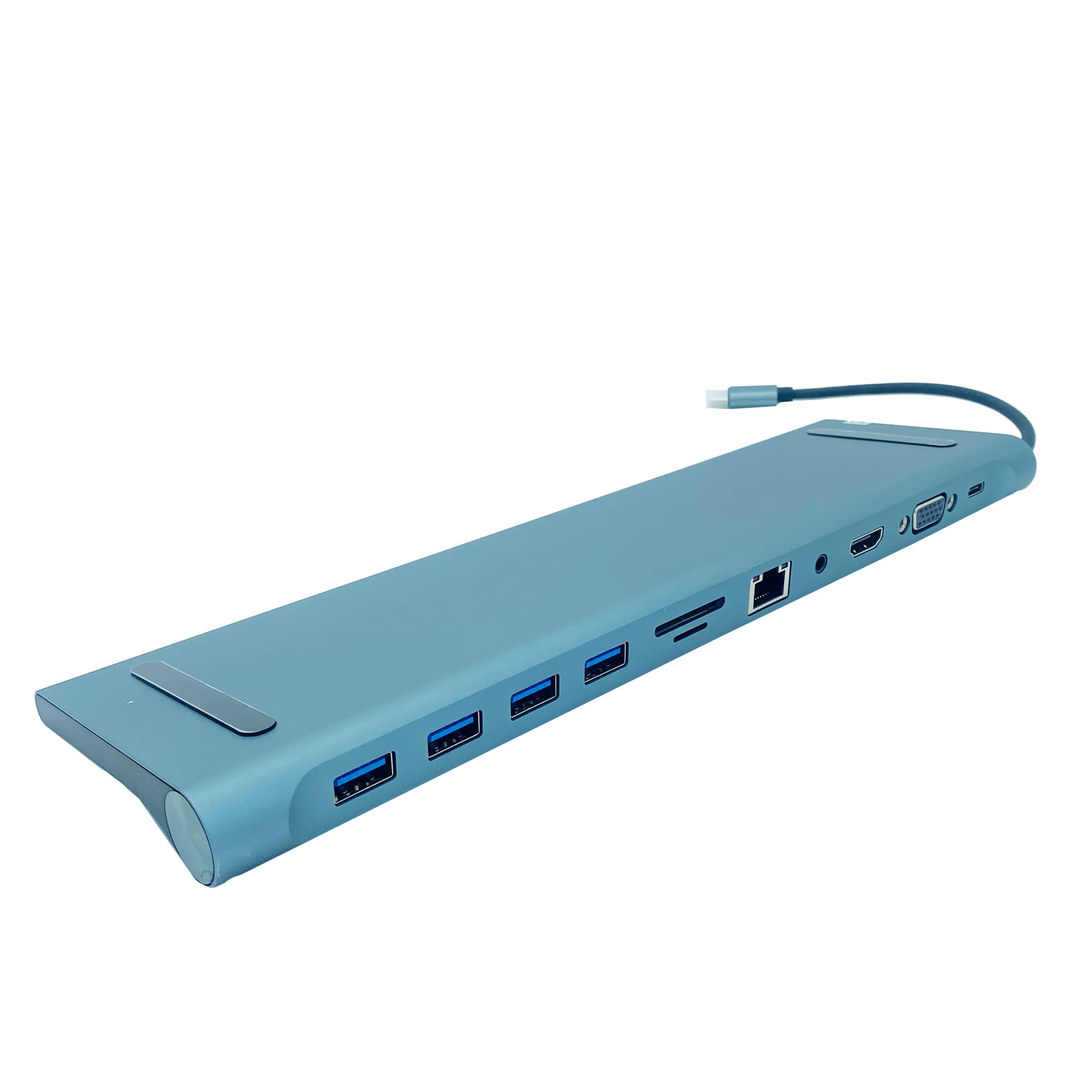 هاب 11 پورت کی نت USB-C مدل K-NET BYL-2003 — تصویر ۲