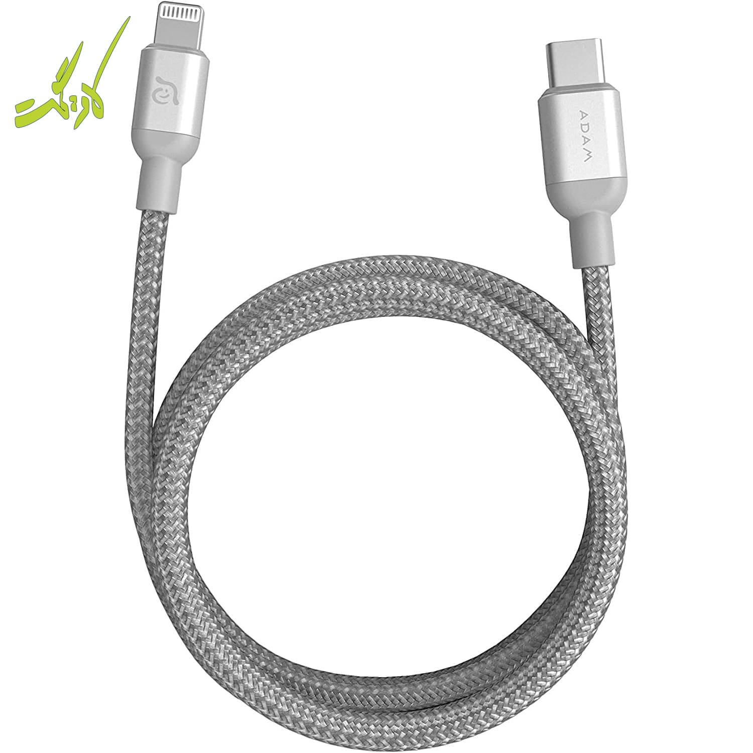 کابل تبدیل USB-C به لایتنینگ آدام المنتس Adam Elements PeAk II C120B — تصویر ۴