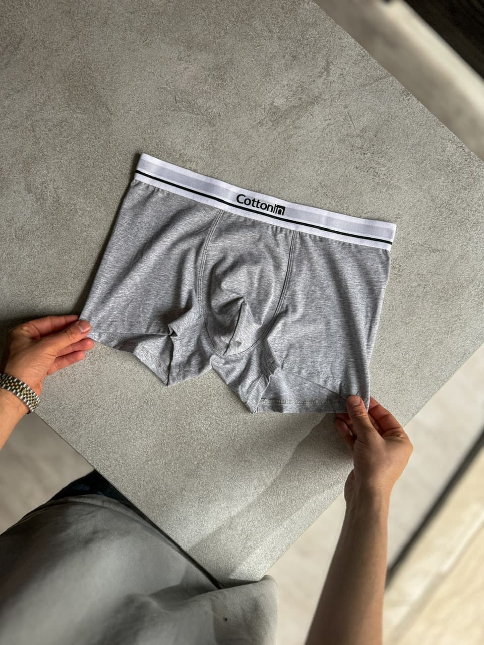 شورت مردانه پادار Cotton In کد 683 — تصویر ۵
