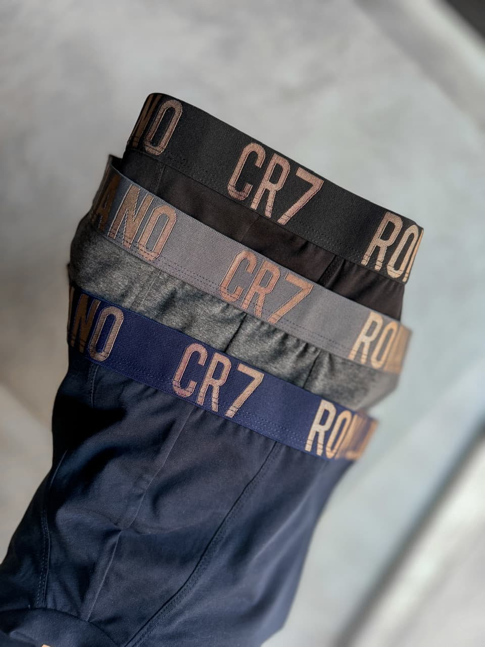 شورت مردانه باکسر CR7 پک سه تایی کد 679 — تصویر ۴