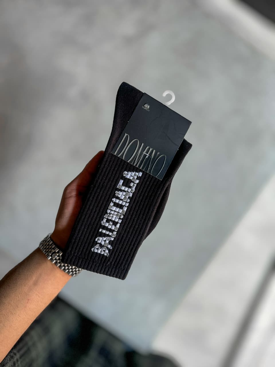 جوراب ساقدار Balenciaga کد 668 — تصویر ۲