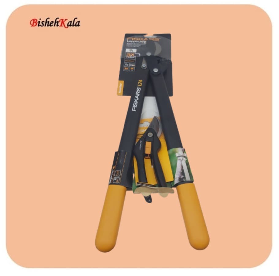پک حرفه ای قیچی FISKARS فیسکارس مدل L74 و P26 کد(2)