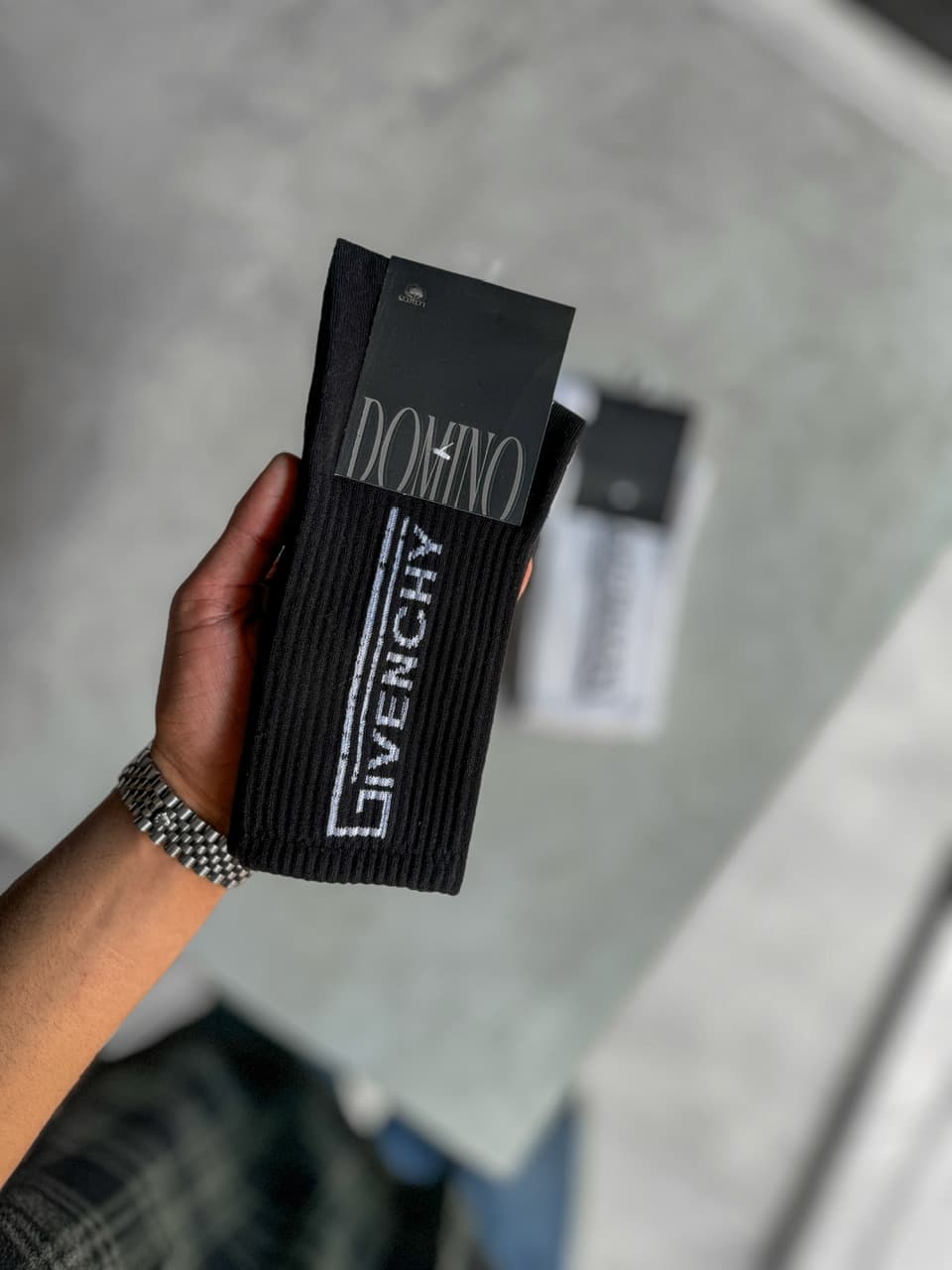 جوراب ساقدار جیوانچی Givenchy کد 665 — تصویر ۲