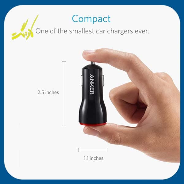 شارژر فندکی انکر مدل A2310 PowerDrive 2 — تصویر ۸