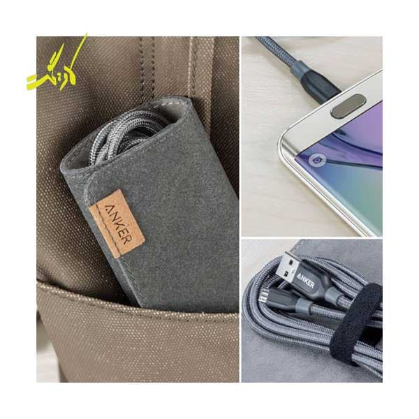 کابل تبدیل USB به MicroUSB انکر A8142 — تصویر ۵