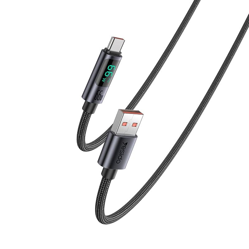 کابل USB به TYPE-C یسیدو YESIDO CA122 طول 1.2 متر 66W