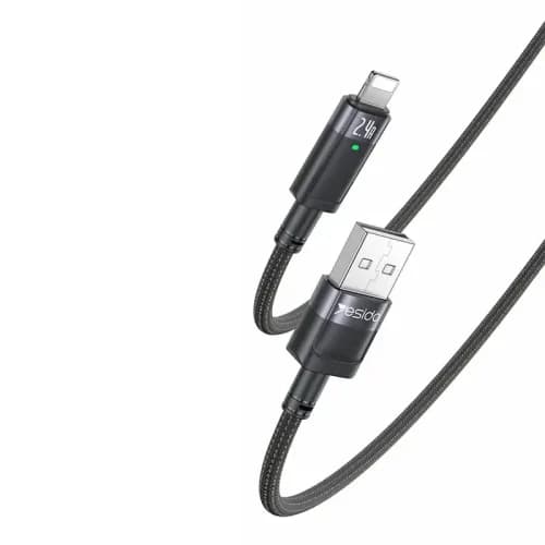کابل USB 2 به TYPE-C یسیدو YESIDO CA123 طول 1.2 متر 3 آمپر — تصویر ۹