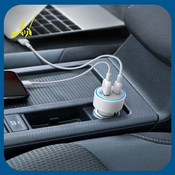 شارژر فندکی انکر مدل 2+A2229 PowerDrive Speed — تصویر ۴
