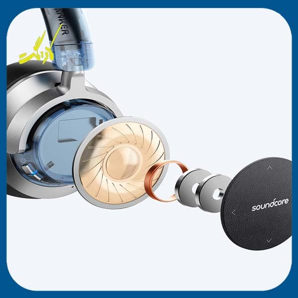 هدفون بلوتوث انکر Anker مدل Soundcore Space NC A3021 — تصویر ۲