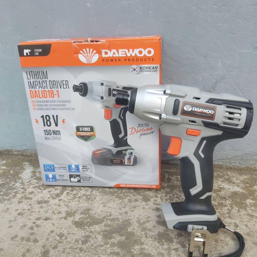 تنه دریل پیچ گوشتی شارژی DAEWOO دوو مدل P1کد(2) — تصویر ۵