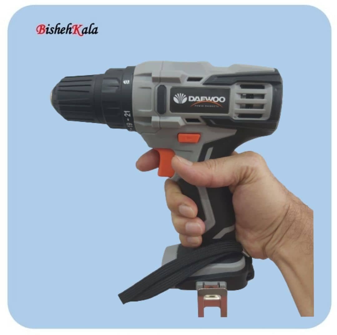 پیچ گوشتی شارژی DAEWOO دوو با باتری و شارژر دو آمپر کد(2)