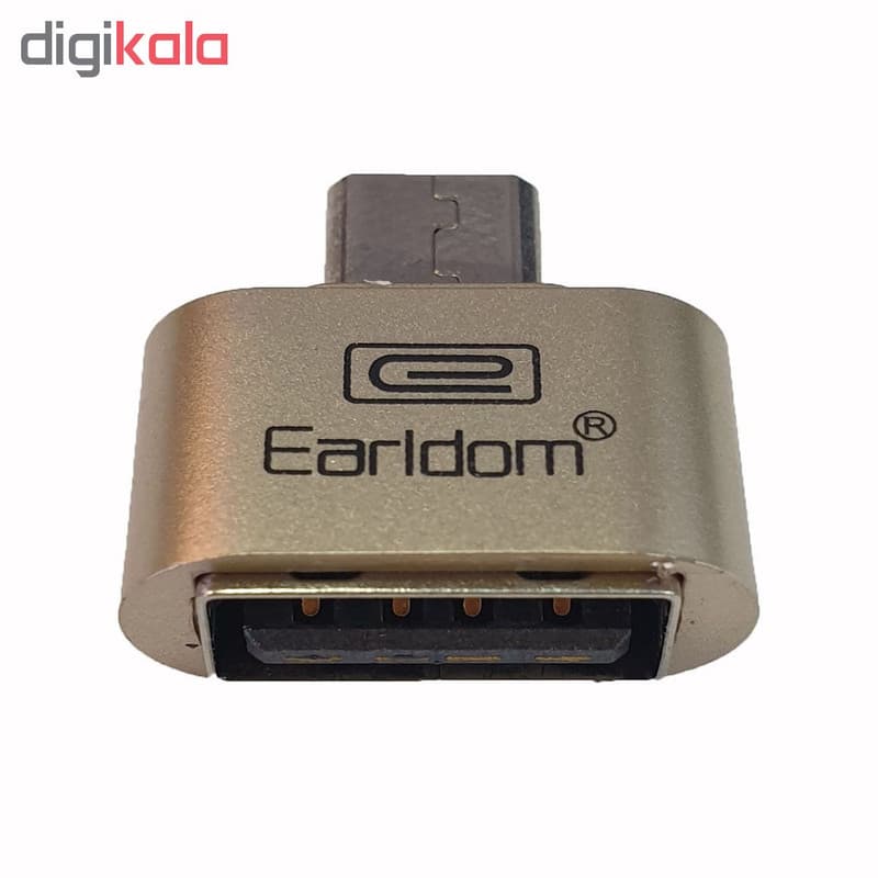 مبدل OTG microUSB ارلدام مدل ET-OT01 — تصویر ۲