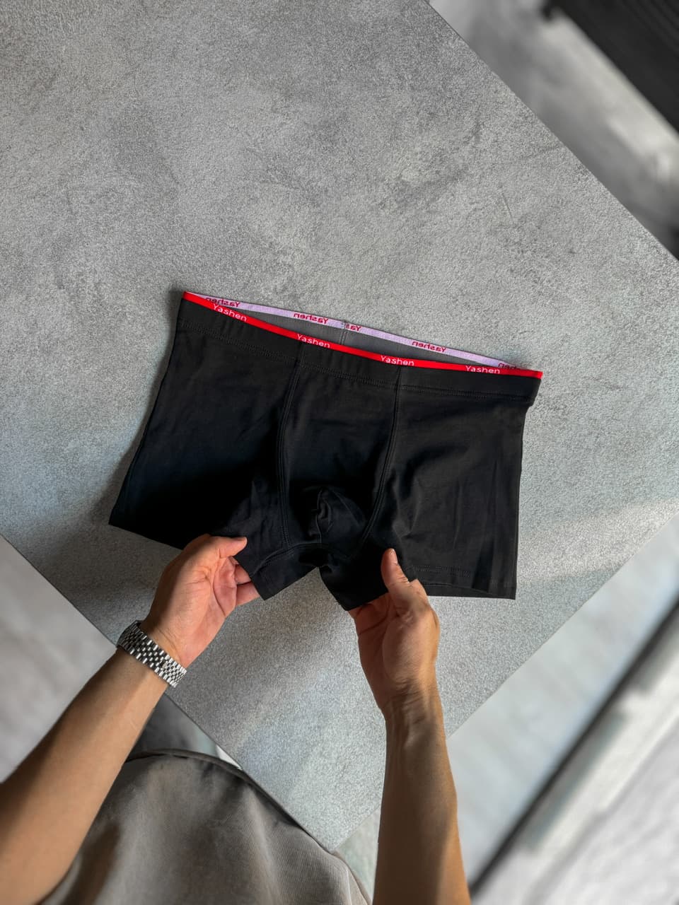 شورت مردانه پادار DualBand برند Yashen — تصویر ۴