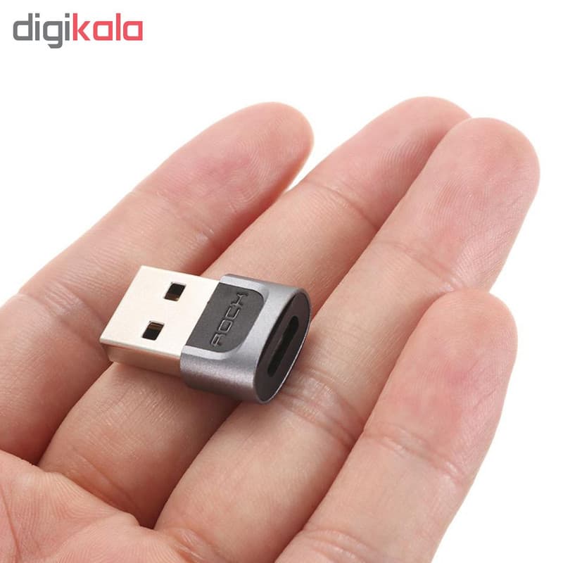 مبدل USB-C به USB راک مدل RCB0610 — تصویر ۴