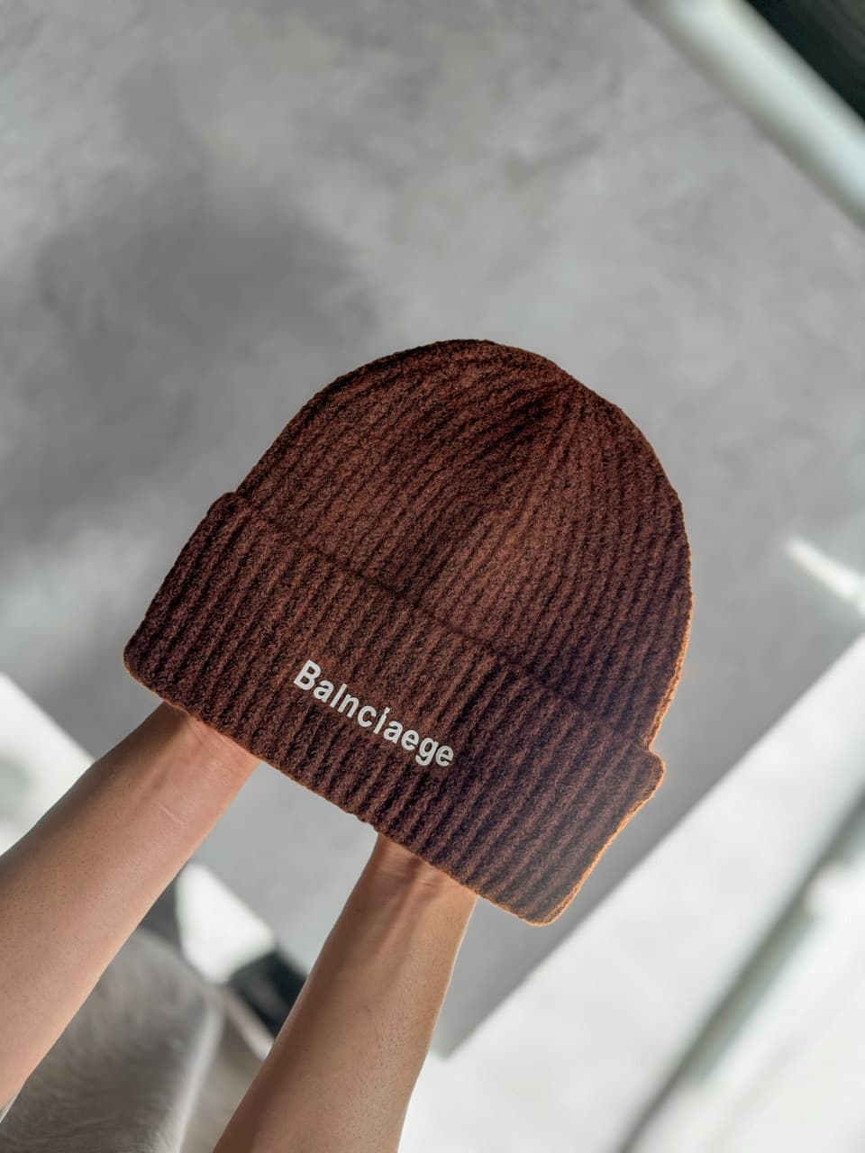 کلاه بافت موهر بالنسیاگا Balenciaga کد 561 — تصویر ۵