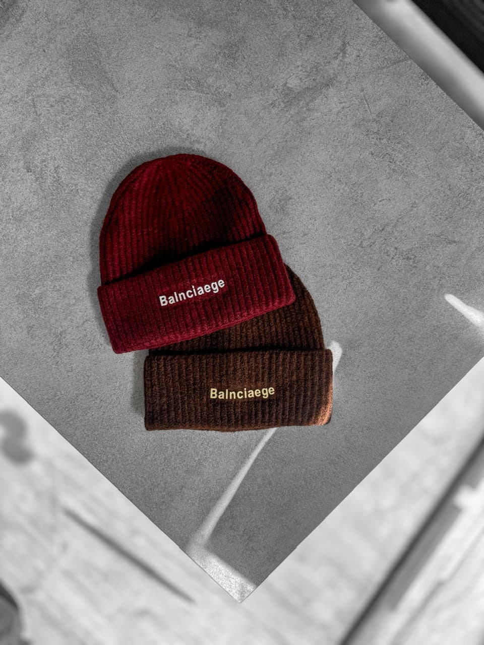 کلاه بافت موهر بالنسیاگا Balenciaga کد 561 — تصویر ۲