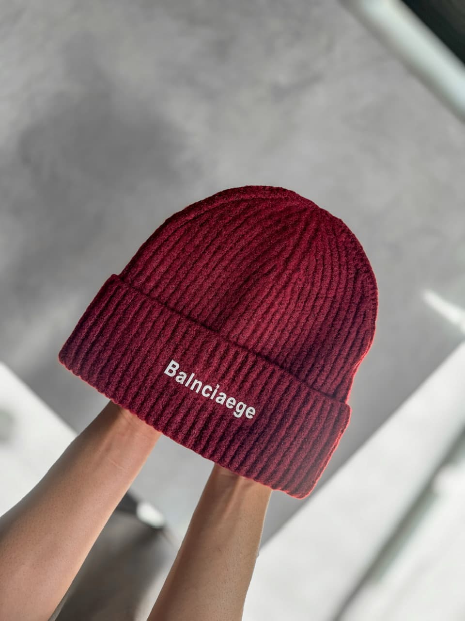 کلاه بافت موهر بالنسیاگا Balenciaga کد 561 — تصویر ۳