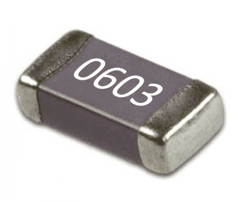 خازن 180nF پکیج 0603 SMD بسته 100 تایی