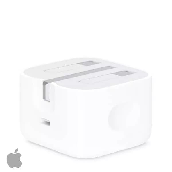آداپتور اورجینال USB-C اپل مناسب برای آیفون و آیپد 20 وات — تصویر ۲