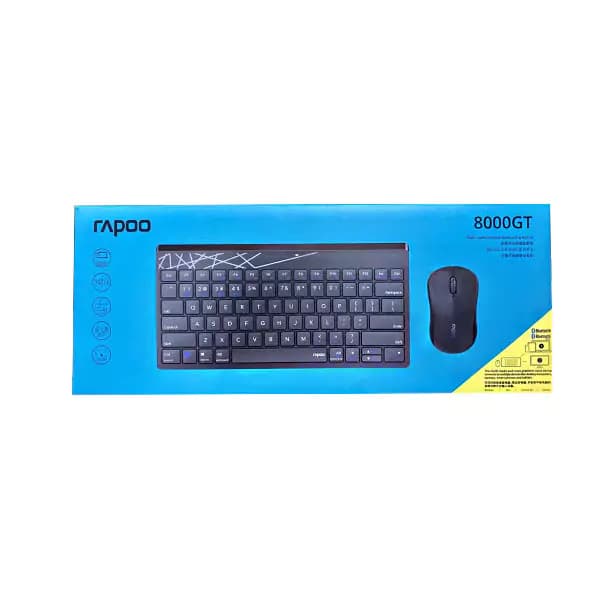 موس و کیبورد بی سیم Rapoo 8000GT Multi Mode — تصویر ۱۲