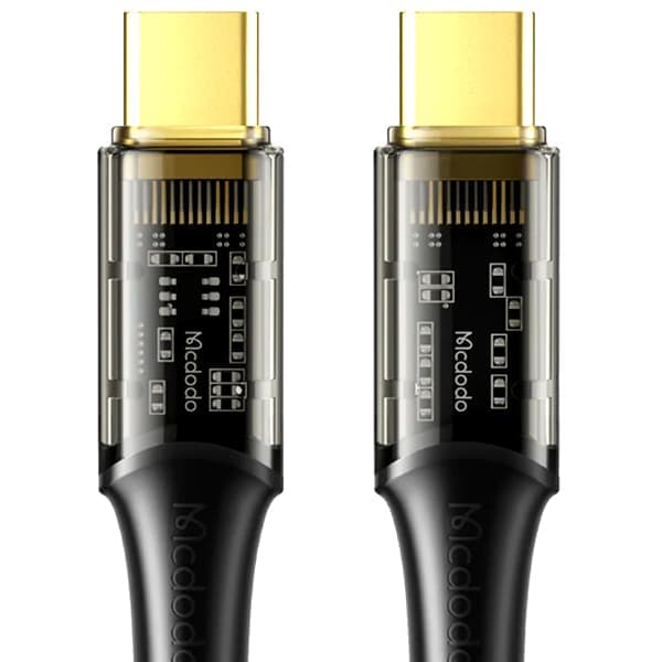 کابل فست شارژ Mcdodo CA-2110 Type-C To Type-C PD 100W 5A 1.2m Cable — تصویر ۴
