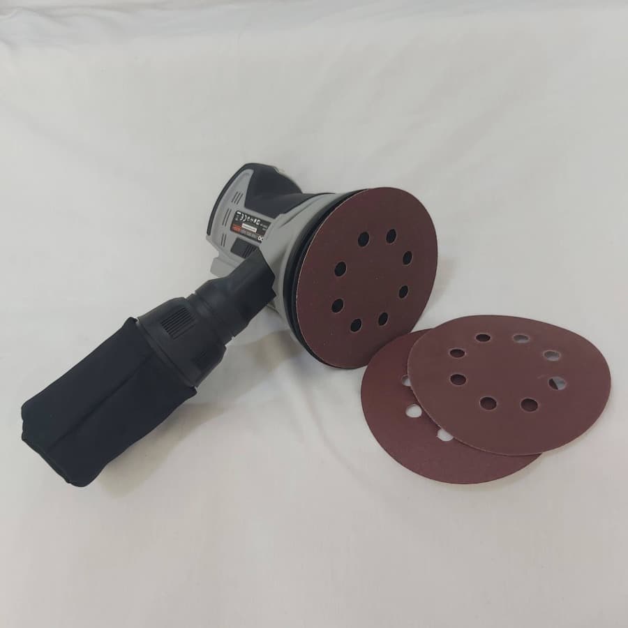 سنباده گردان شارژی DAEWOO دوو با باتری 2 آمپر و شارژر کد(2) — تصویر ۳