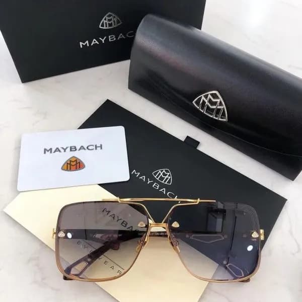 عینک آفتابی زنانه و مردانه میباخ مدل MAYBACH THE KING2