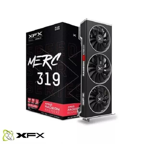 کارت گرافیک XFX AMD Radeon MERC 319 RX 6700 XT