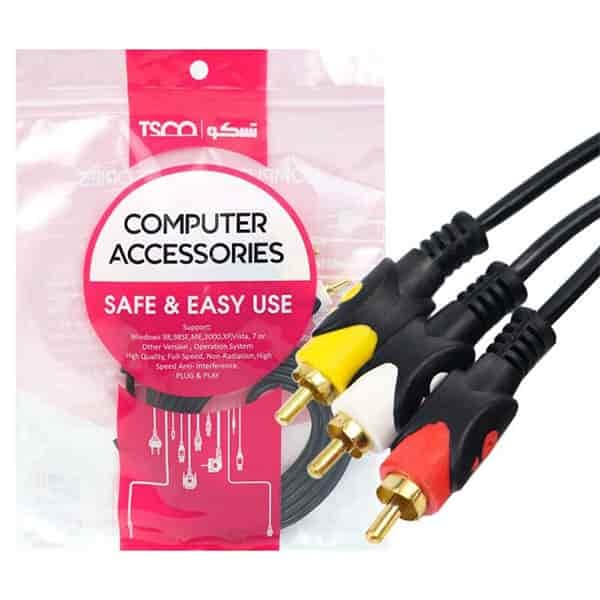 کابل 3 به 3 TSCO T13 AV RCA