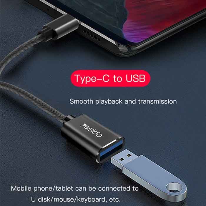 مبدل Type-C به USB OTG یسیدو YESIDO GS01 — تصویر ۸