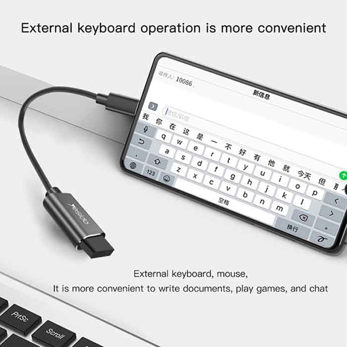 مبدل Type-C به USB OTG یسیدو YESIDO GS01 — تصویر ۶