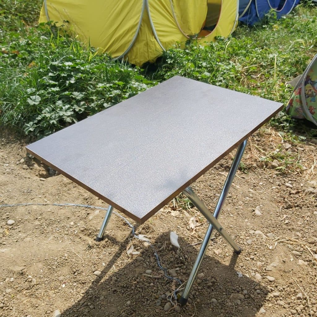 میز عسلی تاشوی چوبی کد(A) — تصویر ۳