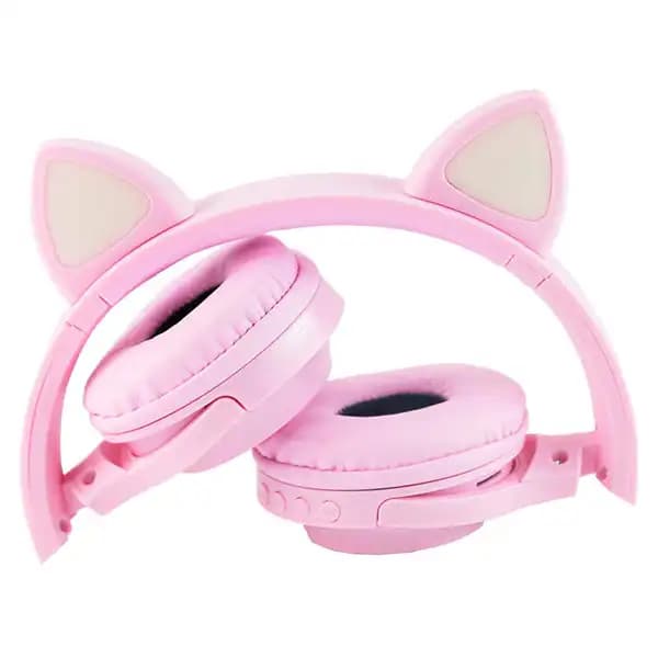 هدفون گربه ای بی سیم رم خور Cat مدل LY-021 — تصویر ۴