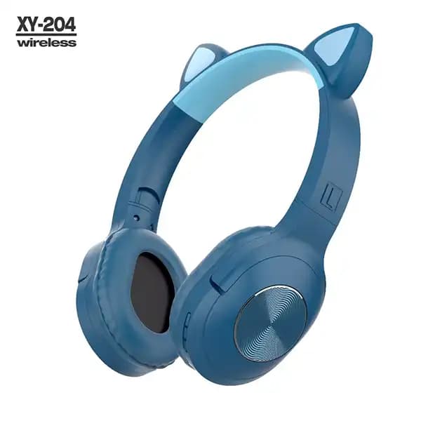 هدفون بلوتوث گربه ای مدل XY-204 — تصویر ۵