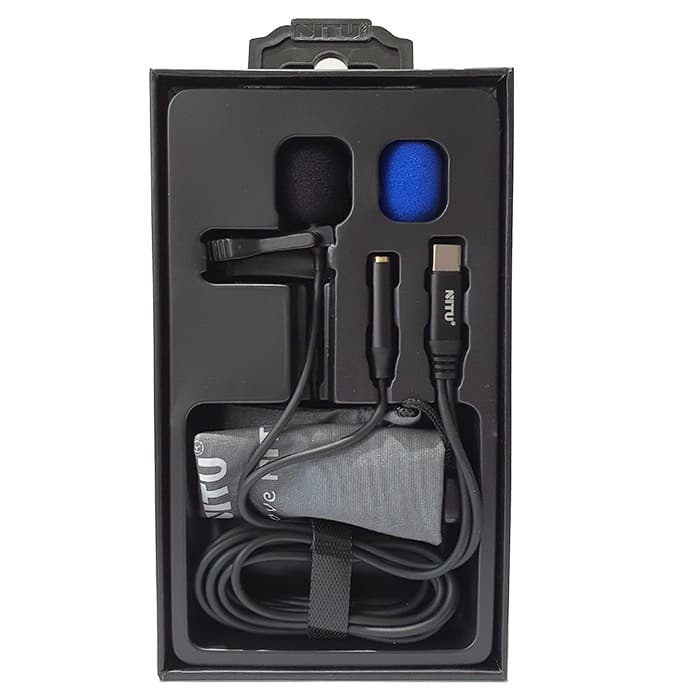 میکروفون یقه ای لایتنینگ NITU NM02 — تصویر ۲