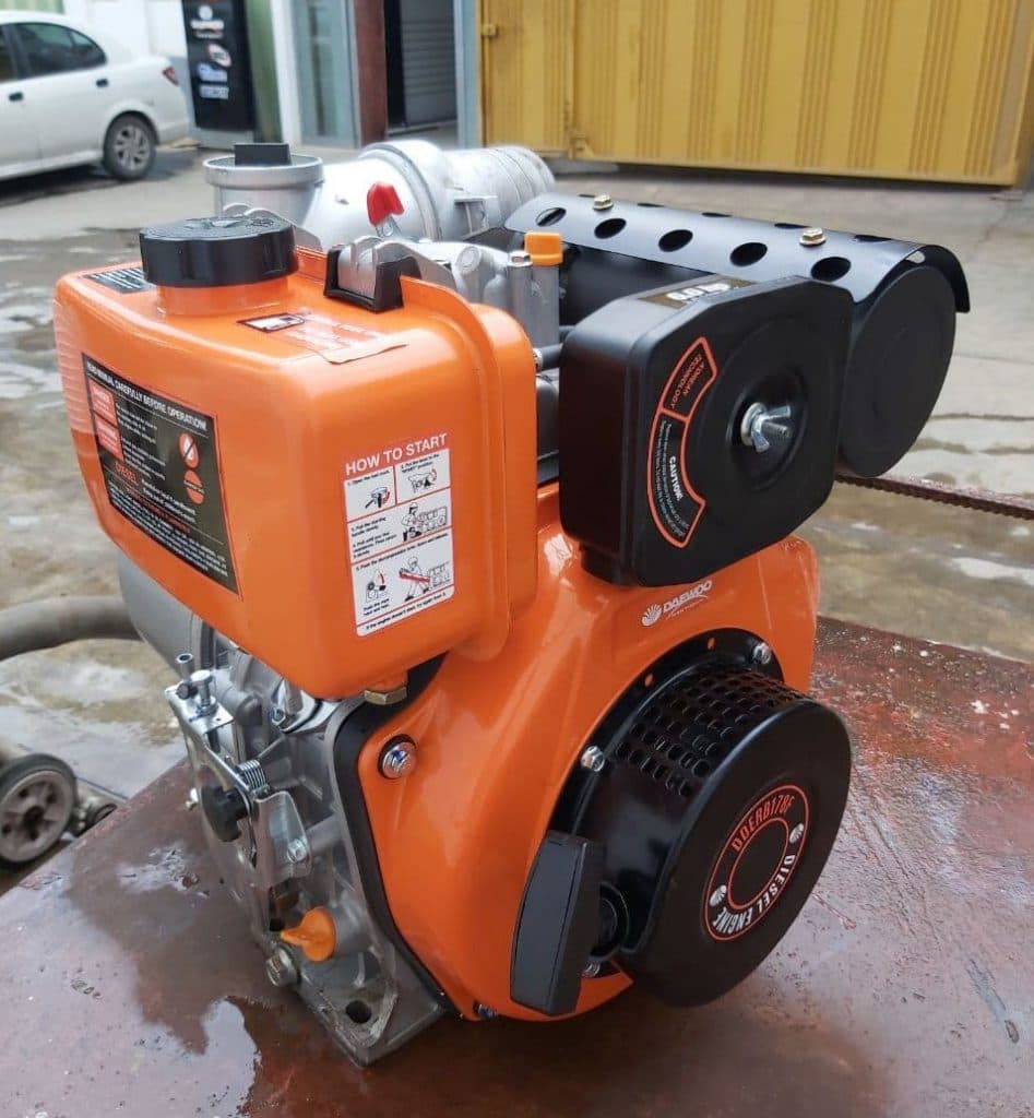 موتور تک دیزل 9.8 اسب استارتی DAEWOO دوو مدل DDERB178F کد(2) — تصویر ۲