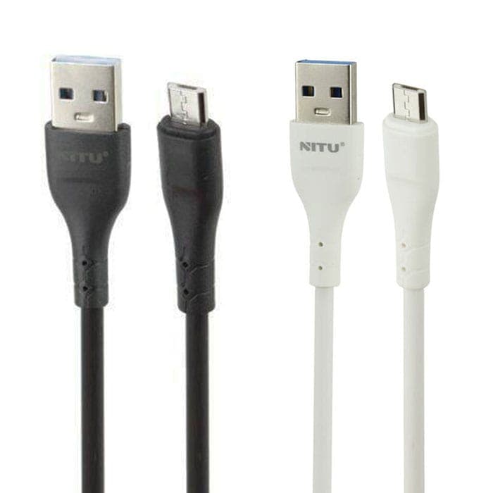 کابل USB به Micro-USB نیتو NITU NC250 طول 25 سانتیمتر — تصویر ۳