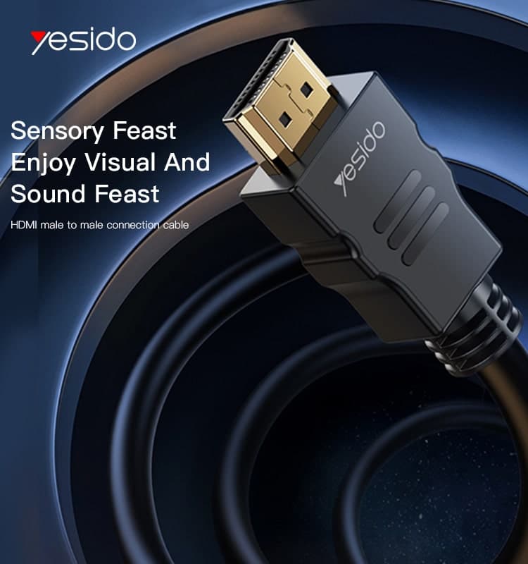 کابل Hdmi یسیدو مدل YESIDO HM09 4K طول 1.5 متر — تصویر ۵