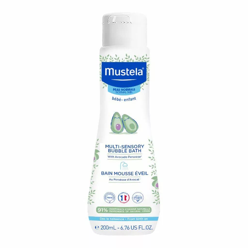 شامپو سر و بدن آووکادو 91رصد ارگانيک 200میل ماستلا Mustela
