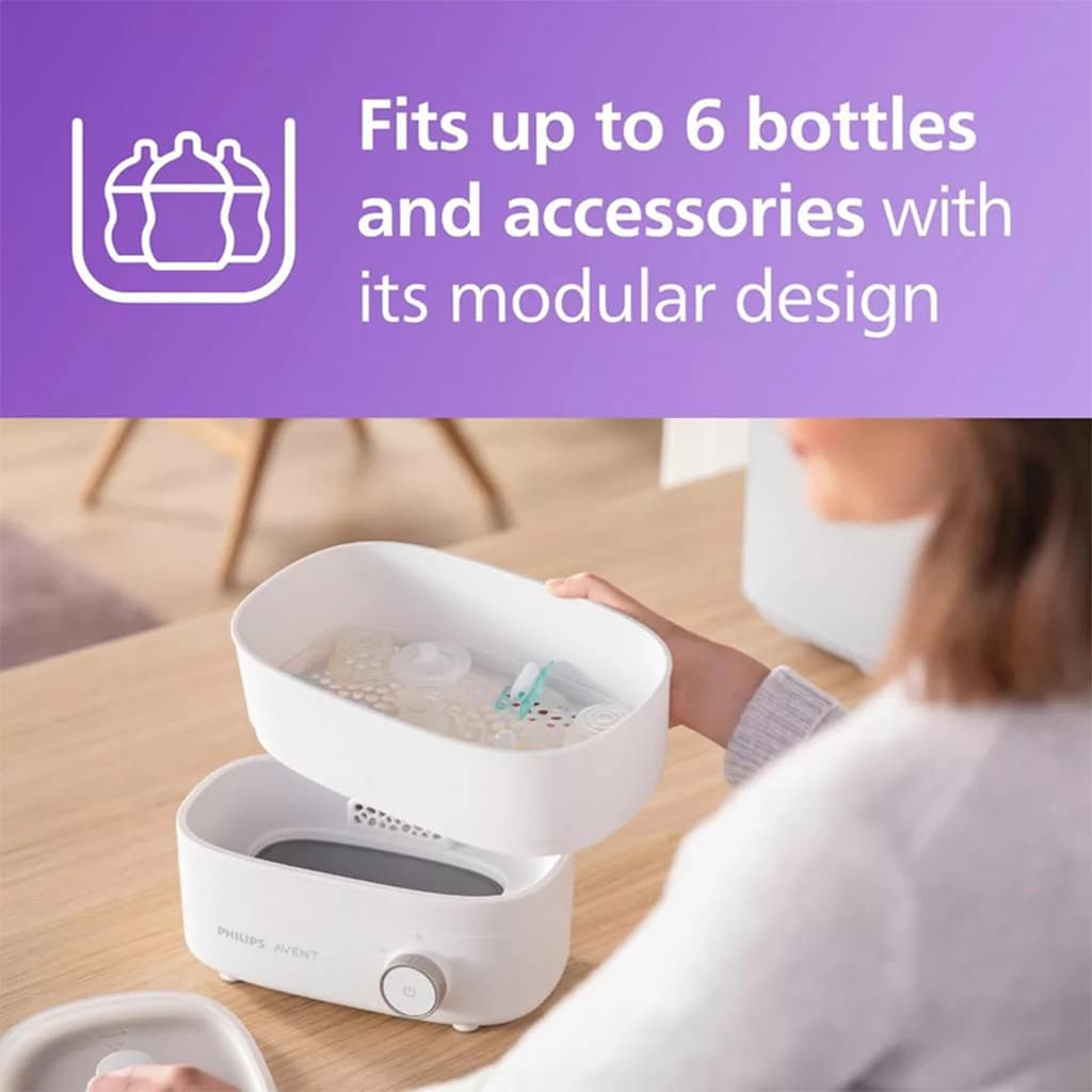 دستگاه استریل کننده لوازم کودک فیلیپس اونت Philips Avent — تصویر ۷
