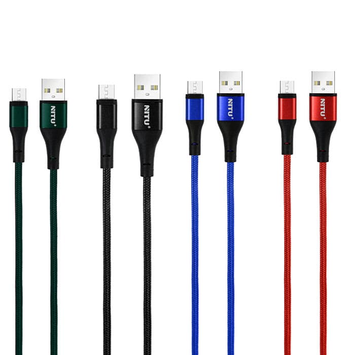 کابل USB به MICRO-USB نیتو NITU NC203 طول 2 متر 3 آمپر — تصویر ۳