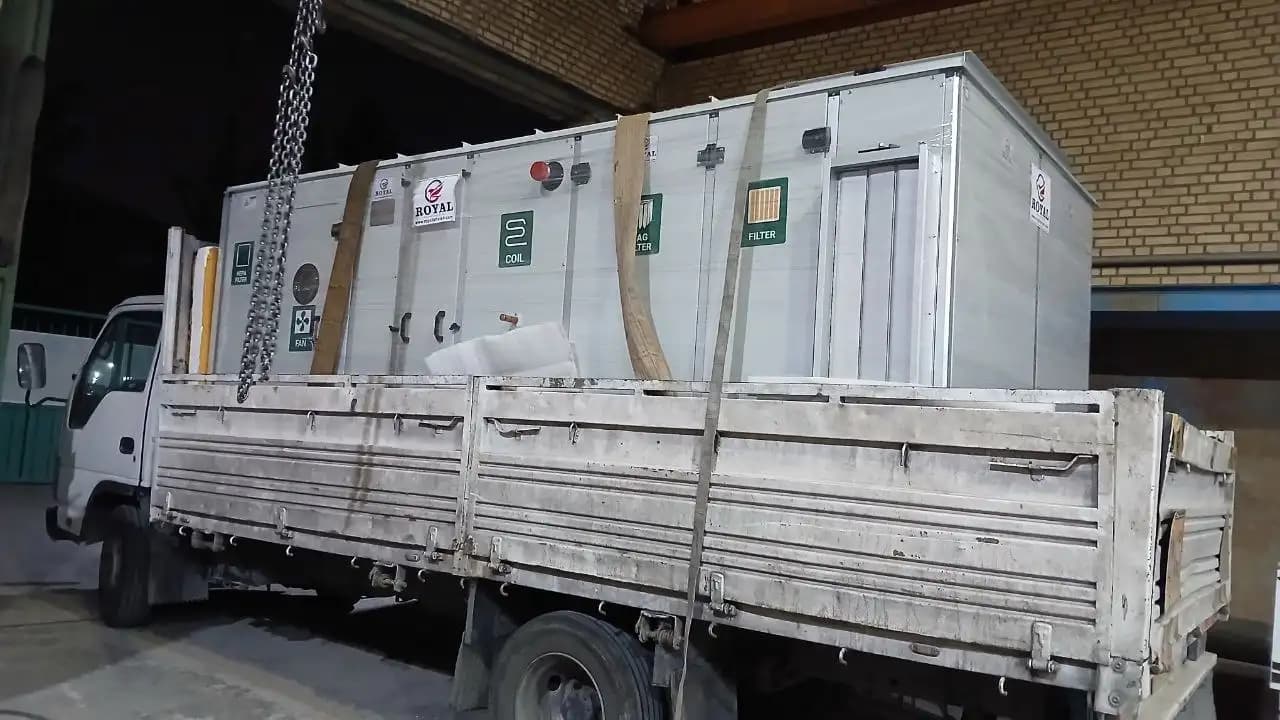 هواساز هایژنیک مدل 4000cfm تهویه رویال – tahviehroyal — تصویر ۵