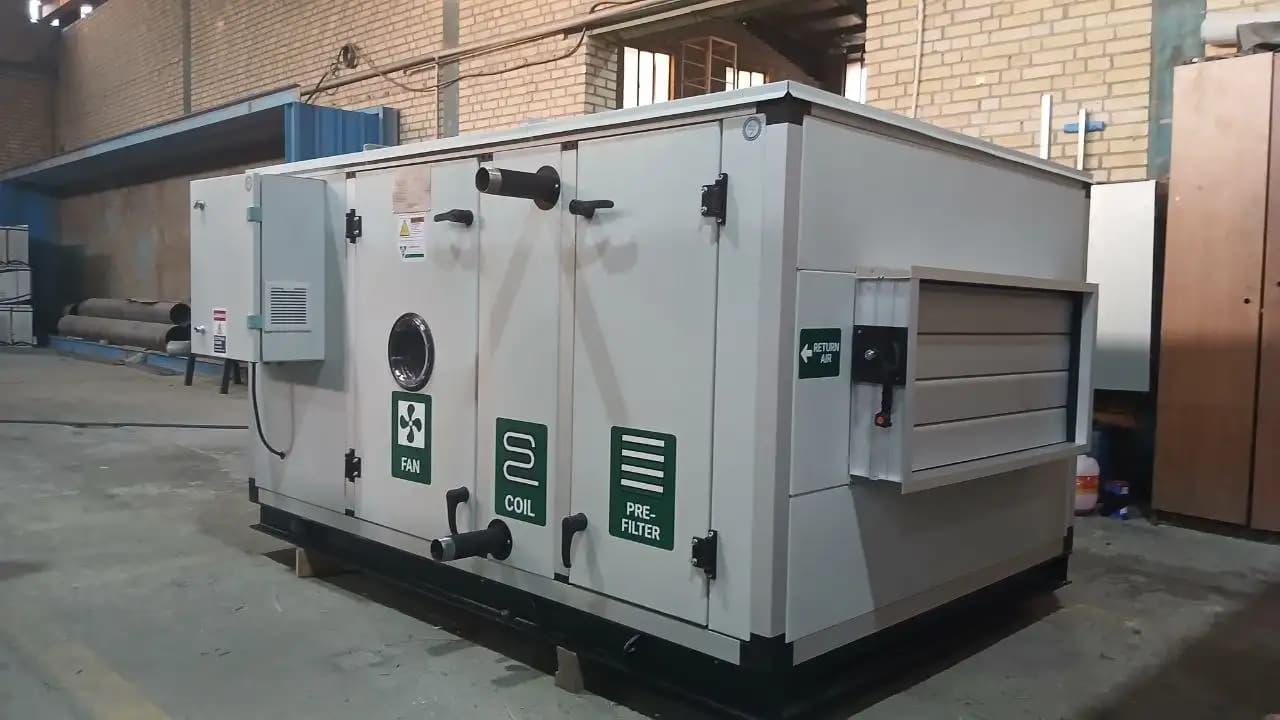 هواساز هایژنیک مدل 4000cfm تهویه رویال – tahviehroyal — تصویر ۳